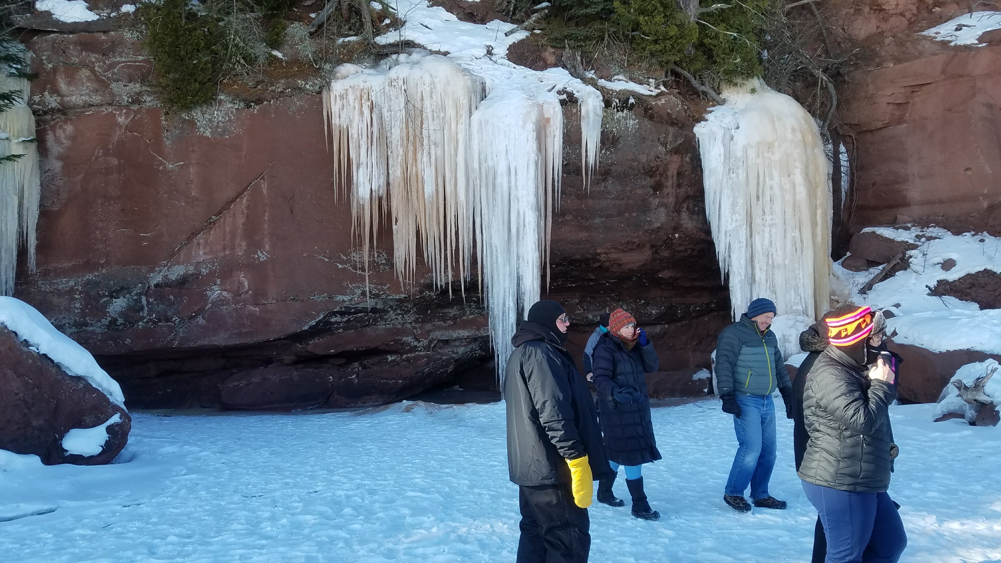 Ice Cave Tour Apostle Islands