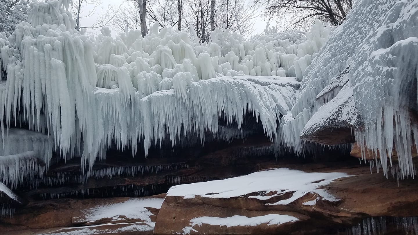 Apostle Islands Ice Caves Kayaking Roman's Point