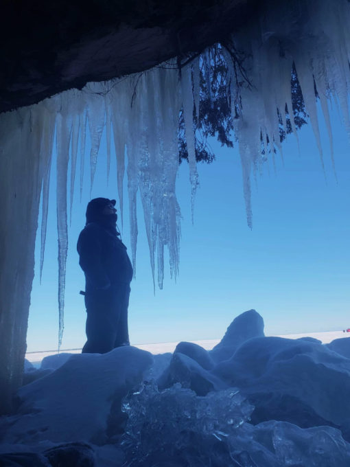 Apostle Islands Ice Caves Cpt. Chichi