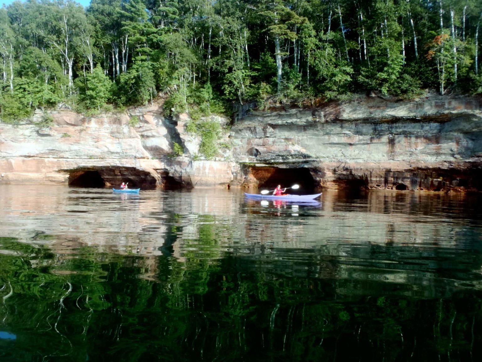 Apostle Islands Kayaking Tours Sea Cave Kayak Tours