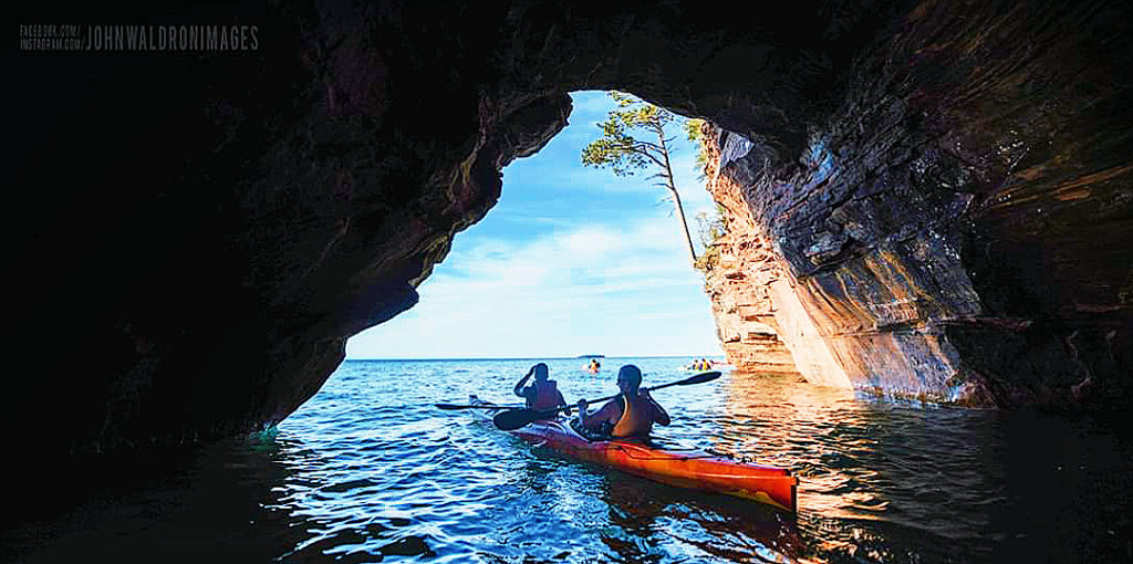 Red Cliffs and Purple Caves Apostle Islands Tours